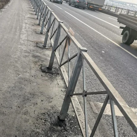 Установка ограждений типа Крест